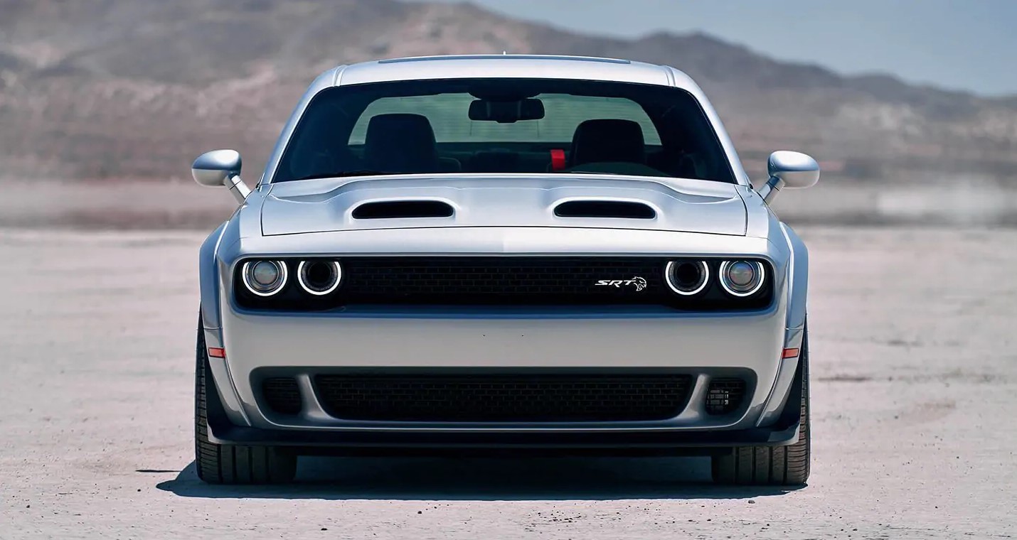 2019 Dodge Challenger Silver Exterior Top View Picture